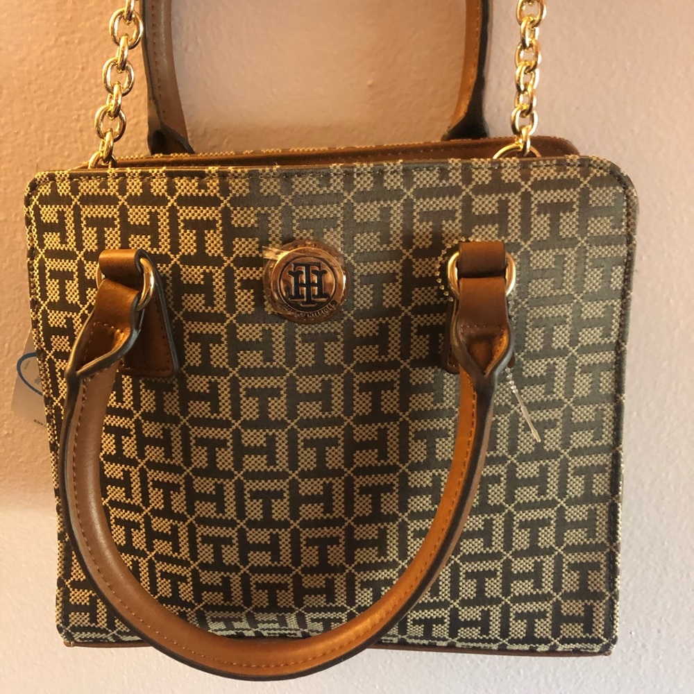 Tommy Hilfiger monogram cross body bag